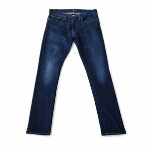 Polo Ralph Lauren Varick Slim Straight Jeans Mens 32x32 Dark Wash Denim
